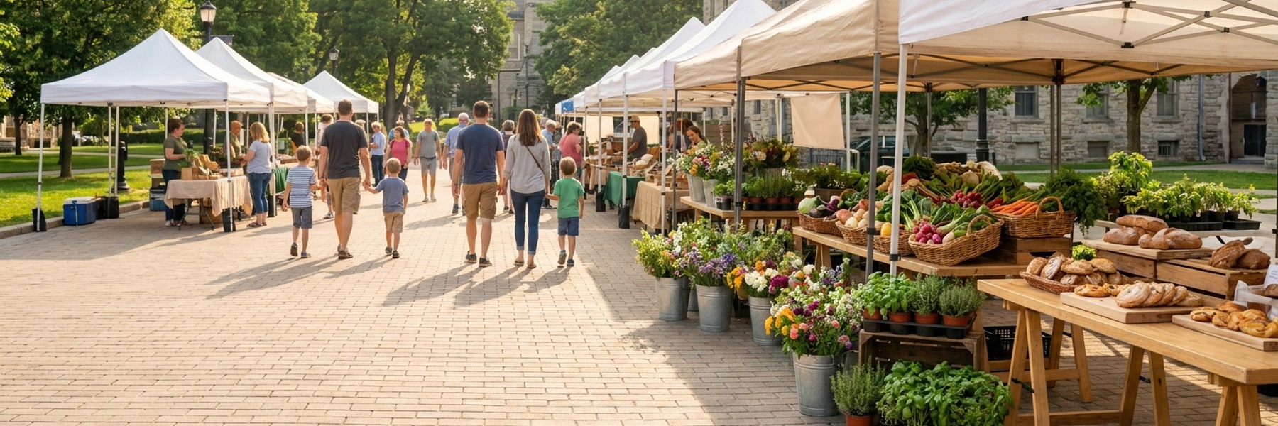 Athens Farmers Market at Bishop Park