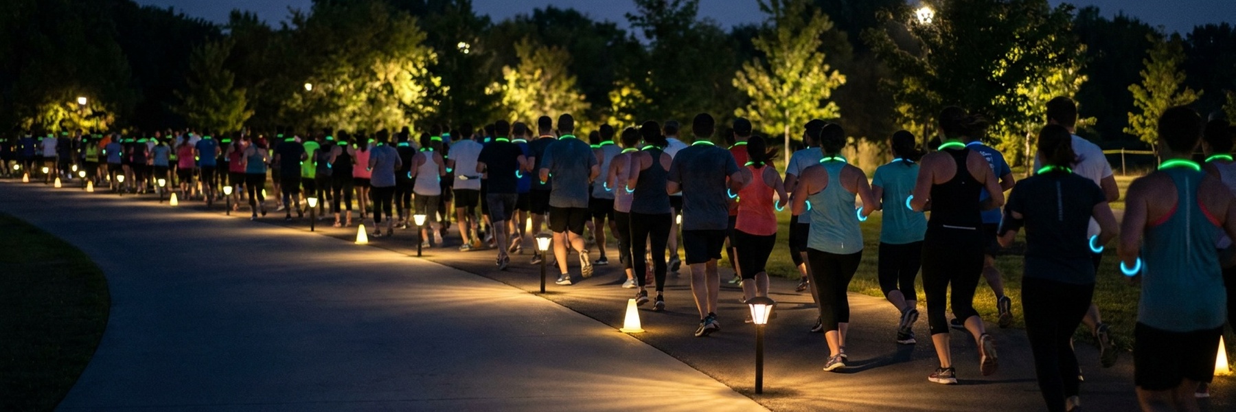 A MidKnight 5k + 1K Glow Run