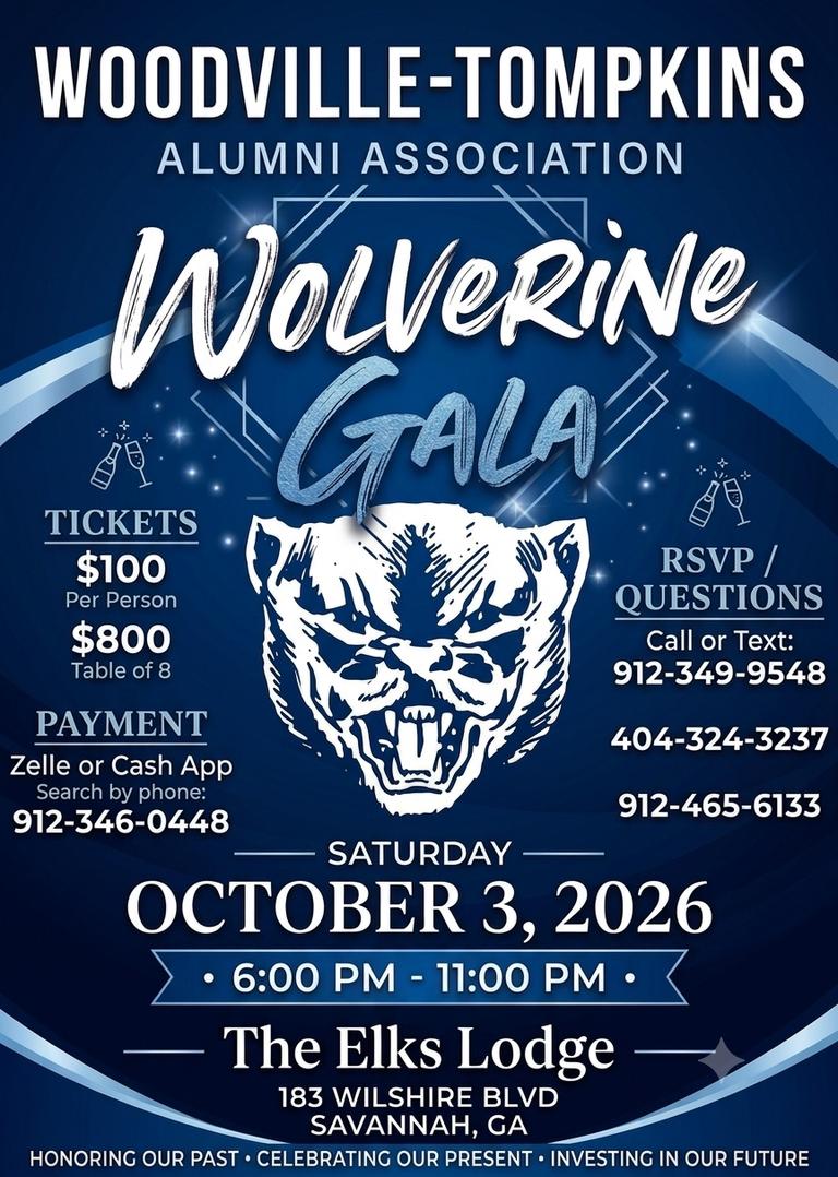 Woodville -Tompkins Blue and White Gala