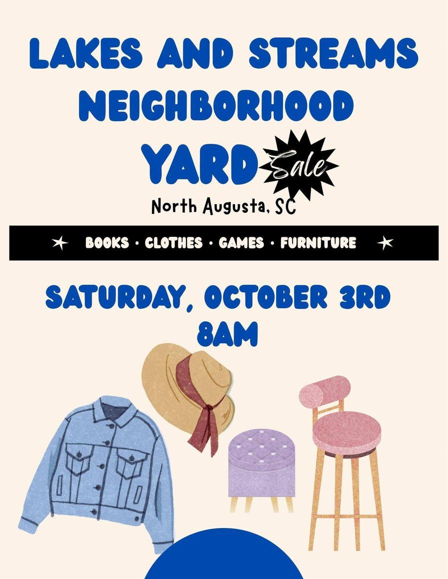 Lakes and Streams Neighborhood Yard Sale