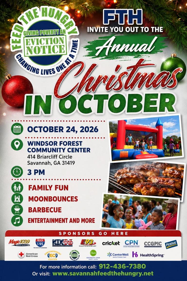 Feed the Hungry’s Christmas In October