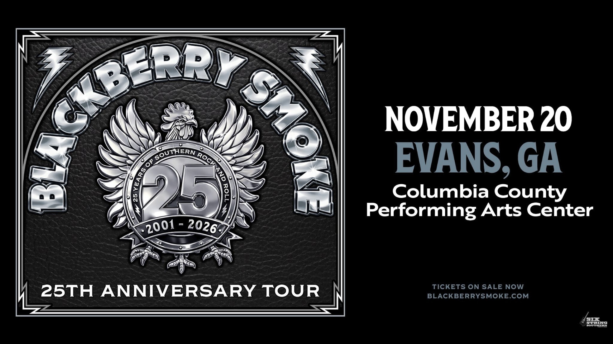 Blackberry Smoke: 25th Anniversary Tour 2026