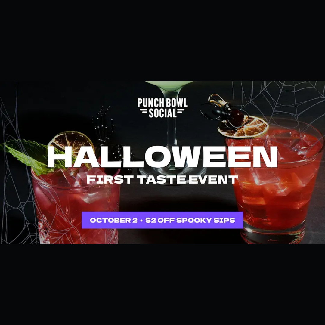 Halloween First Taste at Punch Bowl Social