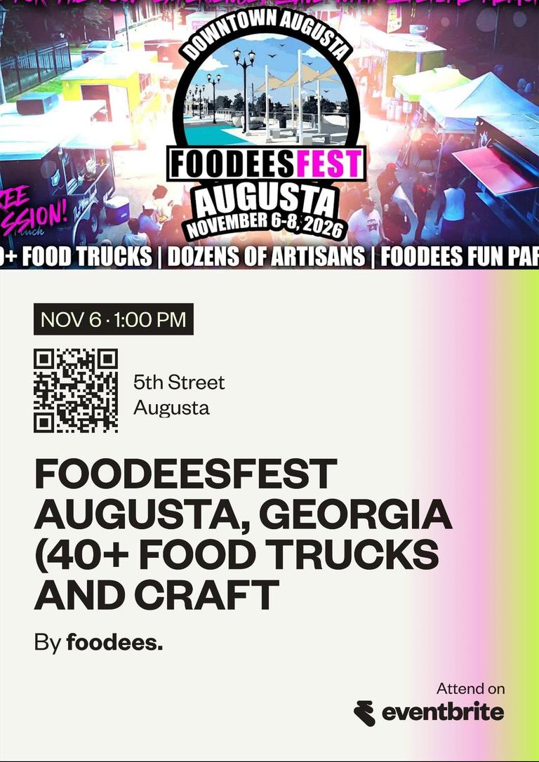 FOODEESFEST Augusta, Georgia (40+ food trucks and craft vendors!)