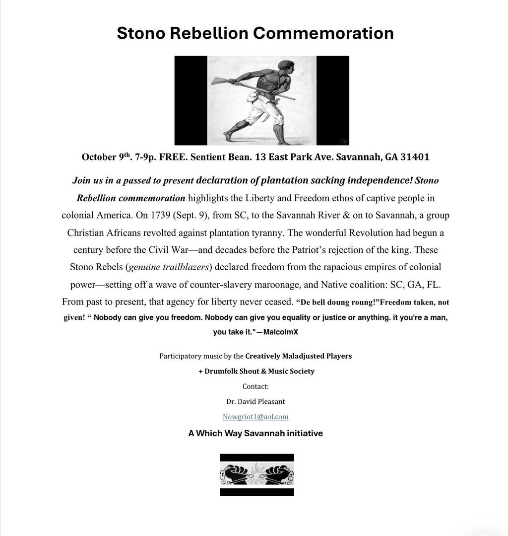 Stono Day of Commemoration