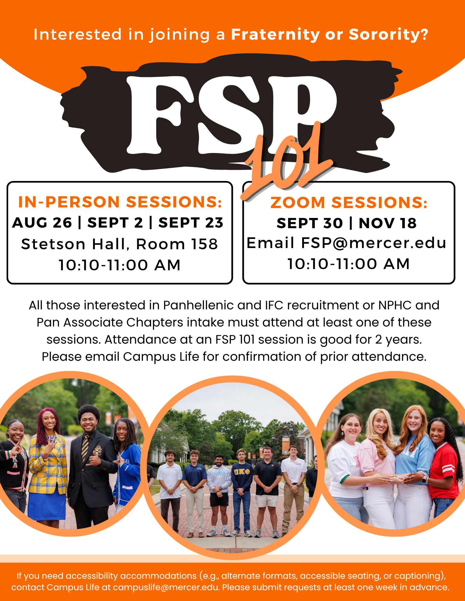 Fraternity and Sorority Programs 101 (Zoom Session)
