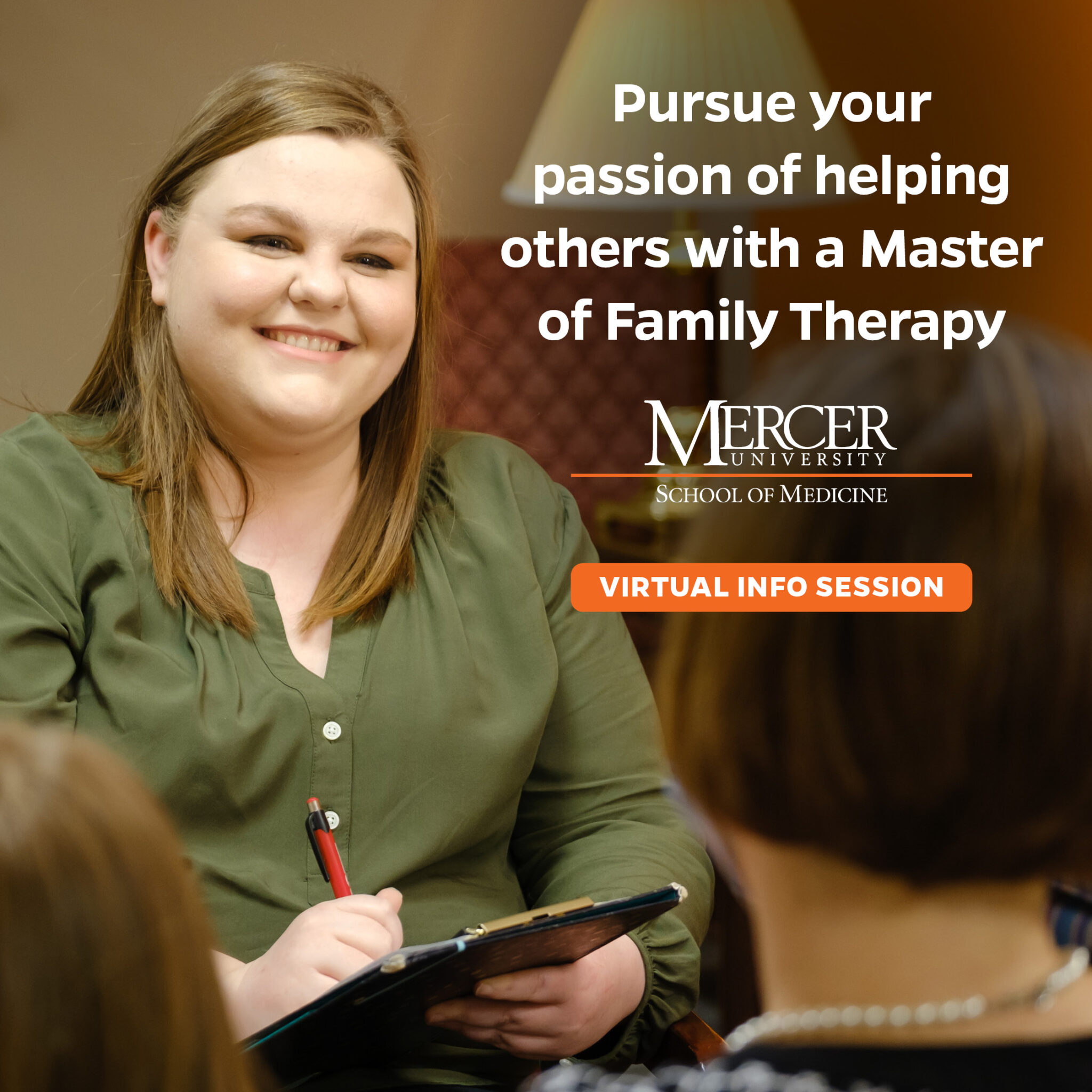 Master of Family Therapy (M.F.T.) Program Virtual Information Session