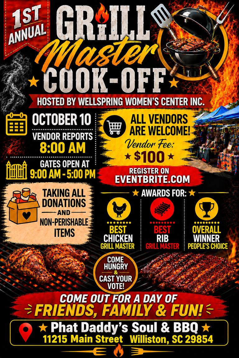 1st Annual Grill Master Cook Off