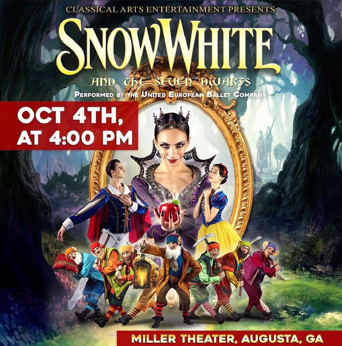 Classical Arts Entertainment presents Snow White and the Seven Dwarfs
