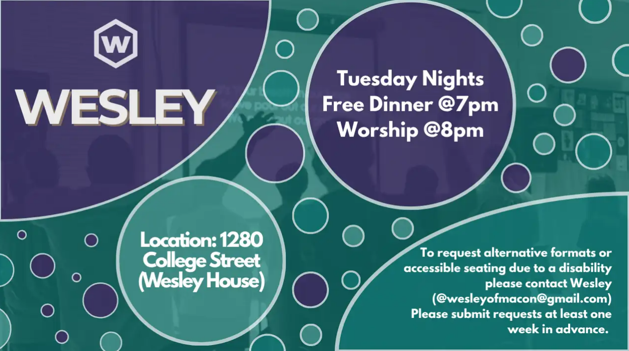 Wesley Tuesday Night Service