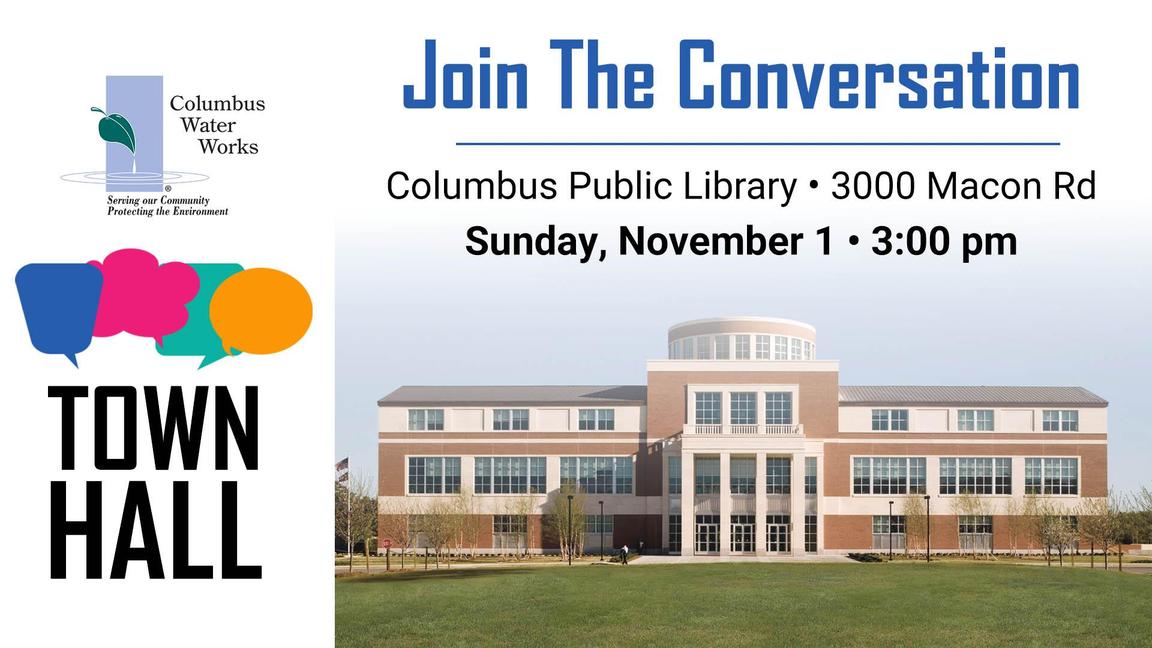 Columbus Water Works Town Hall – Columbus Public Library