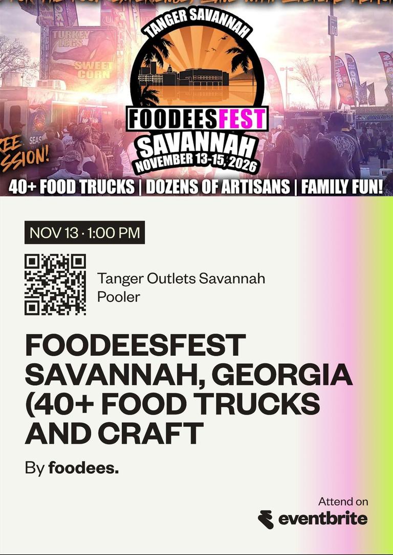 FOODEESFEST Savannah, Georgia (40+ food trucks and craft vendors!)
