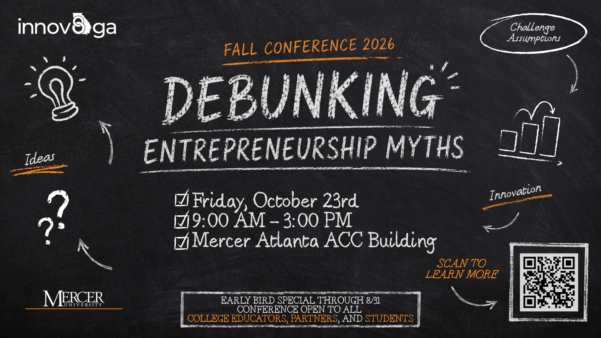 Innov8GA Fall Entrepreneurship Education Conference
